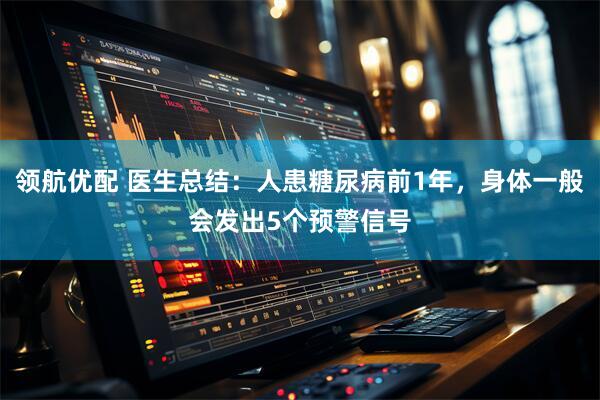 领航优配 医生总结：人患糖尿病前1年，身体一般会发出5个预警信号